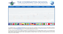 Desktop Screenshot of codrington.edu.bb